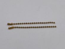 2.4铜珠链含头8cm 胚