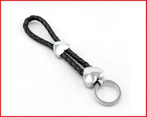 高档 时尚钥匙扣 皮制钥匙圈 汽车锁匙圈 可加印logo 工厂低价提供