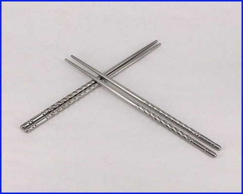 304不锈钢 筷子 不锈锈钢筷子 圆形不锈钢筷子 不锈钢筷 厂家供应