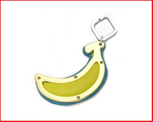 高品质 水果造型钥匙圈 皮制钥匙扣 锁匙圈 可印logo 来图来样 皮质可定制