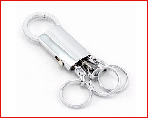 供应金属钥匙圈 金属高品质钥匙扣 创意汽车钥匙圈 礼品厂家订制