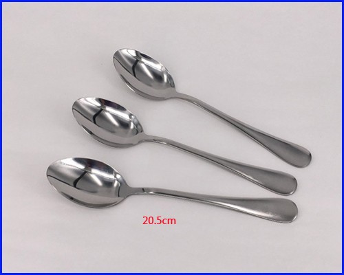 厂家直销 410不锈钢汤勺 不锈钢勺子 不锈钢长柄汤匙 不锈钢汤匙 椭圆勺汤匙