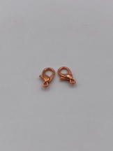 P125鋅合金魚蝦勾 紅銅底